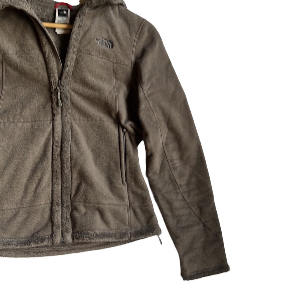 The North Face Fuzzy Fleece Lined Full Zip Adjustable Hem Hooded Jacket Size S - Picture 3 of 12